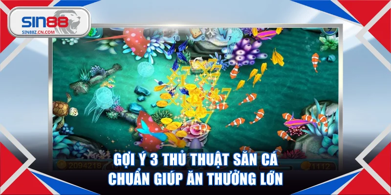 Gợi ý 3 thủ thuật săn cá chuẩn giúp ăn thưởng lớn