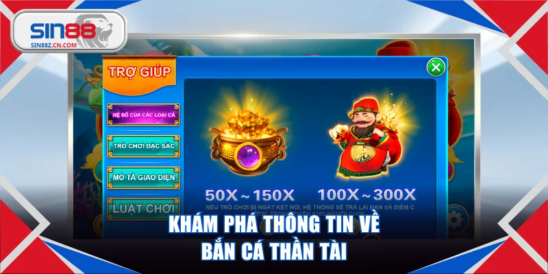 Trải nghiệm siêu phẩm bắn cá Thần Tài hấp dẫn